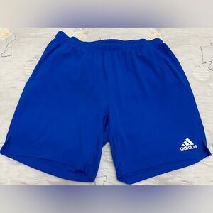 XL Adidas Blue Athletic Shorts